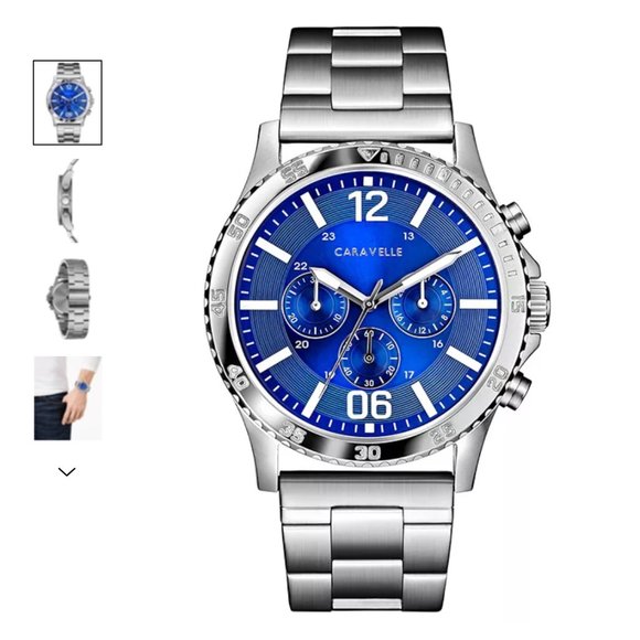Bulova Other - Caravelle Men's Chronograph Stainless Steel Watch